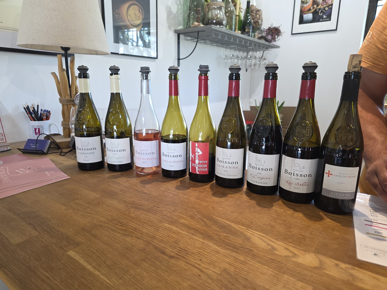 Tasting Line Domaine Boisson 30.05.2026